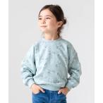 トレーナー  総柄 裏毛トレーナー キッズ 子供服 女の子