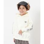 パーカー  デビラボ プリント裏起毛プルパーカー キッズ 子供服 男の子 女の子