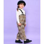 サロペット オーバーオール センターピンタックハイウエストサロペットパンツ キッズ 子供服 男の子 女の子