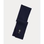 マフラー Polo ベア コットン マフラー キッズ 子供 男の子