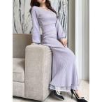 ワンピース 「WEB限定」カシュクールマーメイドワンピース