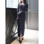 ワンピース ポロニットタイトワンピース