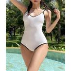  купальный костюм bai цвет простой One-piece / купальный костюм женский 