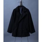 pコート ピーコート ANPAS Melton Pea Coat/ANPAS 別注 メルトン オーバーサイズ Pコート レディース メンズ メンズ レ