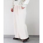 パンツ 「低身長/高身長サイズあり」スリータックイージーストレートパンツ レディース