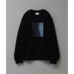 トレーナー スウェット 「welise/ウェライズ」HQヘビーウェイトスウェット モードプリント  オーバーサイズプルオーバー メンズ レディース