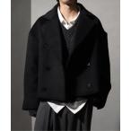 p пальто бушлат [welise/welaiz] melt n шерсть 50 двойной breast over котороткое пальто / tailored jacket мужской женский 