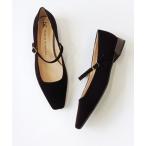 パンプス FABIO RUSCONI （ファビオ ルスコーニ） / スクエアトゥベロア メリージェーン パンプス FUTURA 2025