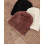 ニット帽 ニットキャップ シャギービーニー レディース