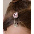ヘアクリップ キラキラハートヘアクリップ