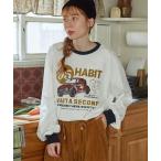 tシャツ ヴィンテージライク アソートプリント リンガー長袖Tシャツ レディース メンズ