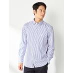 シャツ ストレッチストライプ メンズ