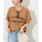 tシャツ 「追加」コットンアーチロゴTEE レディース