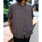 シャツ SS SHIRT/Critical Slide(TCSS)クリティカルスライドエスニック総柄半袖Tシャツ メンズ レディース