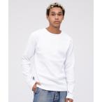 tシャツ 「DAILY/デイリー」MINI WAFFLE CREW-NECK L/S T-SHIRT/ ミニワッフル クルーネック 長袖Tシャツ デイ