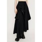 スカート PLAID LAYERED L/SK プレイド レイヤード ロングスカート