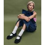 パンプス バックル リッジッドソールチャンキーメリージェーン