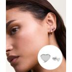 ピアス Heart Stud Earring レーディスピアス ローズゴールド／シルバー／ゴールド 片耳用 レディース メンズ