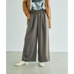 パンツ ギャザーワイドパンツAW 133638 レディース
