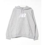 パーカー ニューバランス New Balance Sport フリースロゴフーディ_(裏起毛) レディース