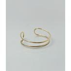 バングル 金属アレルギー対応「ieLS」ステンレス　ダブルラインバングル レディース メンズ