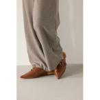 スリッポン チェスターシアリングミュール レディース