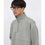  замша половина ZIP тянуть over / 140614 мужской 