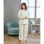 ショッピング毛糸 パジャマ ルームウェア 「PAUL＆JOE」ヌネット＆ジプシー毛糸遊びプリント　ツイル起毛　パジャマ レディース