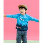 tシャツ 空の旅長袖Tシャツ キッズ 子供服 男の子