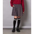 ショッピングショートパンツ パンツ 「140-150」タックショートパンツ キッズ 子供服 女の子