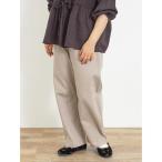 パンツ 「S/M/L/XLサイズ」カーブシルエットデニムパンツ レディース