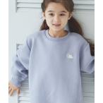 トレーナー 裏起毛 ワンポイント刺繍 トレーナー キッズ 子供服 男の子 女の子