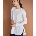 tシャツ 「洗える/抗菌防臭」シャツコンビレイヤードTシャツ レディース
