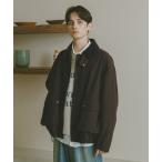 ショッピングブルゾン ブルゾン アウター 「WOOLLYTEC/ウーリーテック」ハンティングオーバーサイズジャケット メンズ レディース