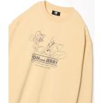  футболка тренировочный [TOM & JERRY/ Tom . Jerry ]USED способ широкий тренировочный мужской женский 