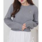 ニット セーター ケーブルNTPO レディース