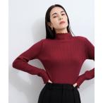 ニット セーター メランジタートルニット レディース