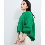 ニット セーター シェットランド風ニットプルーオーバー レディース