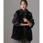 ベスト ジレ フェイクファージレ レディース