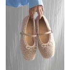 ショッピングバレエシューズ バレエシューズ パンプス ストラップバレエシューズ