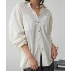 ブラウス シャツ ケミカルウォッシ�