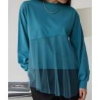 tシャツ チュールドッキングフレア�