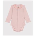 ベビー服 ロンパース 長袖衿つきボディ