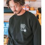 トレーナー スウェット msw1516- middle onz sweat shirts (ROUTE77) スウェット メンズ レディース