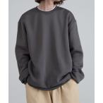 トレーナー スウェット ベーシック クルーリブスウェット ルーズシルエット メンズ レディース