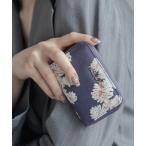 財布 PAUL ＆ JOE ACCESSOIRES (ポール＆ジョーアクセソワ)コインケース　キーリング付き PJA-W977 クリザンテームラメプリ