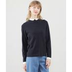 ニット セーター Cleric Collar Knitロングスリーブ レディース