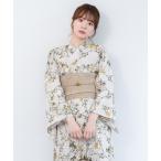 浴衣 2wayセパレート浴衣3点セット (上着+ワンピース+帯) レディース