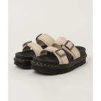 「Dr. Martens」 フラットサンダル 39 ベージュ レディース