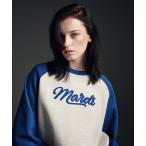 トレーナー スウェット SWEATSHIRT RAGLAN MARDI VINTAGE LOGO レディース